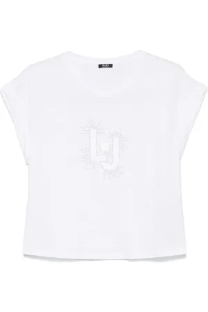 Liu Jo Logo-embroidered T-shirt
