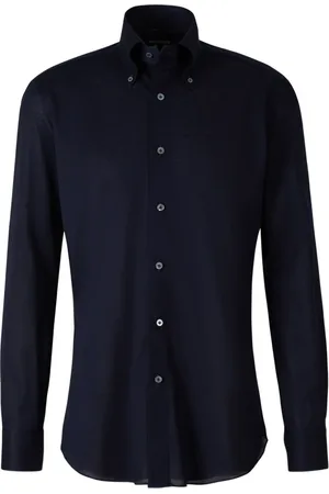 FRAY Piqué cotton shirt