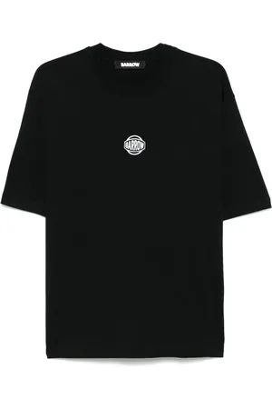BARROW Crystal-embellishment T-shirt
