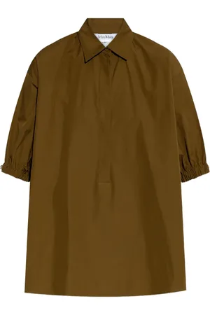 Max Mara Teano puff-sleeve shirt