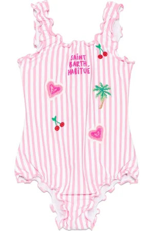 MC2 SAINT BARTH Striped swimsuit