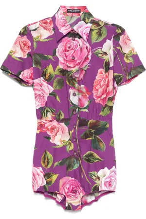 Dolce & Gabbana Floral-print jumpsuit