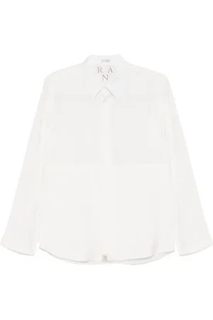 RANRA Crinkled-finish shirt