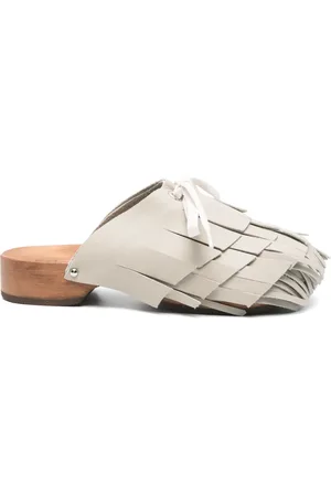 JEJIA Fringed mules