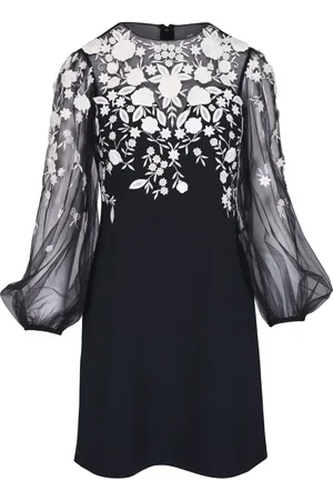 Carolina Herrera Floral-embroidery dress