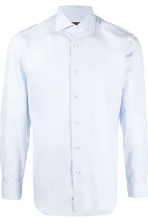 BARBA Spread-collar shirt