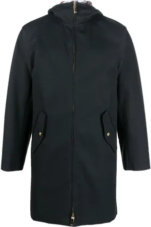Thom Browne Hooded cotton parka