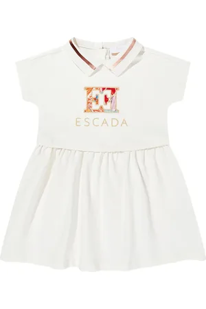 Escada Logo-appliqué dress