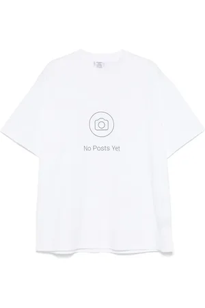 Vetements No Posts Yet T-shirt