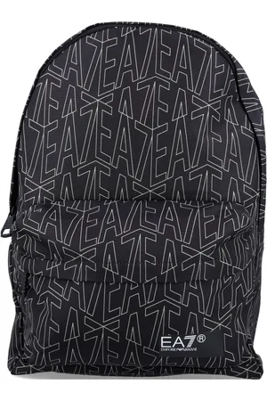EA7 Logo-print backpack