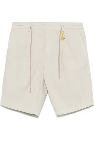 Manuel Ritz Logo-appliqué shorts