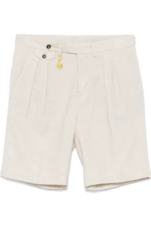 Manuel Ritz Logo-appliqué shorts