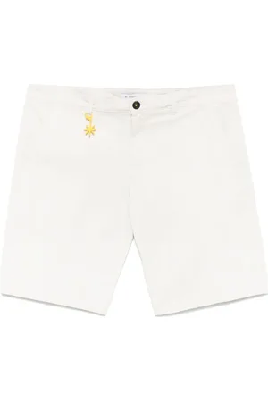 Manuel Ritz Logo-appliqué shorts