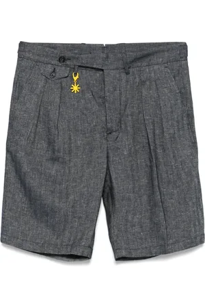 Manuel Ritz Logo-appliqué shorts