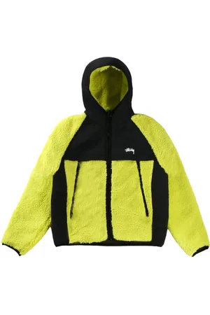 STUSSY Shearling panelled jacket