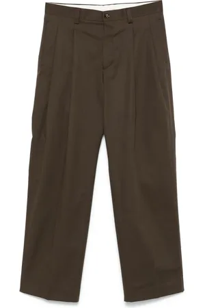 LANEUS Double-pleat trousers