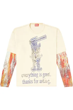 Diesel T-Boxt graphic-print long-sleeve top