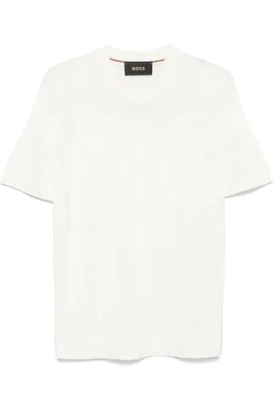 HUGO BOSS Slub-texture T-shirt