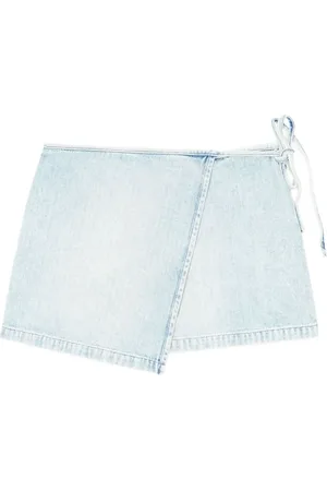 Diesel De-Lem mini wrap skirt