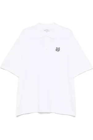 Maison Kitsuné Bold Fox Head-patch polo shirt
