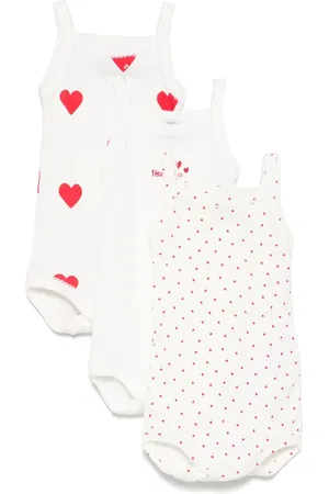 Petit Bateau Cotton bodies (pack of three)