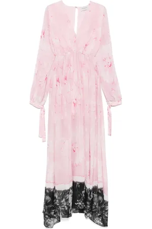 Ermanno Firenze Floral-print maxi dress