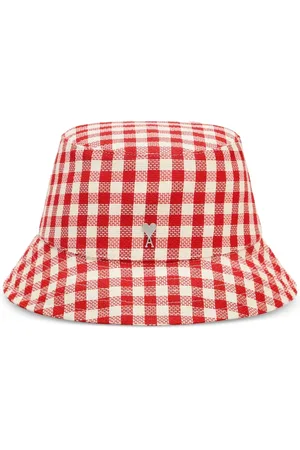 Ami Plaid bucket hat