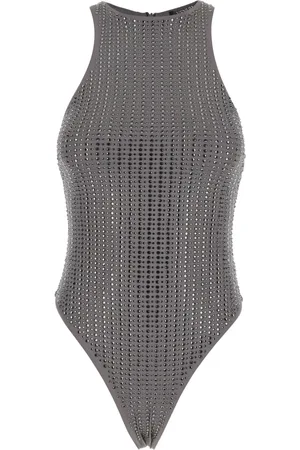VENUJA Stud-detail swimsuit
