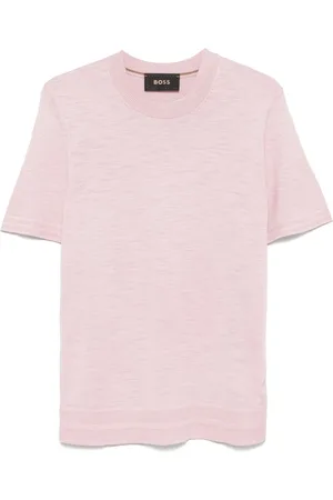 HUGO BOSS Slub-texture T-shirt