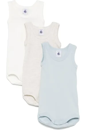 Petit Bateau Cotton bodies (pack of three)