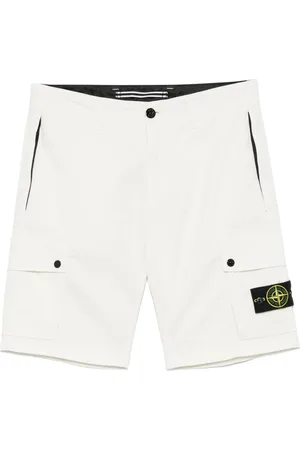 Stone Island Compass-badge cargo shorts
