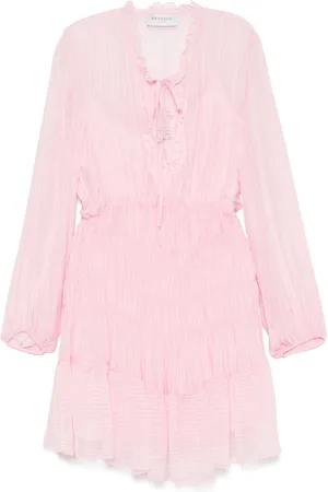 Ermanno Firenze Striped mini dress
