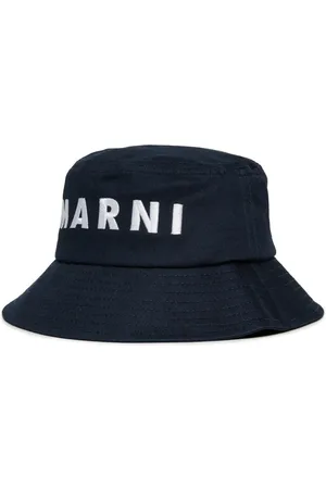 Marni Logo-embroidered bucket hat