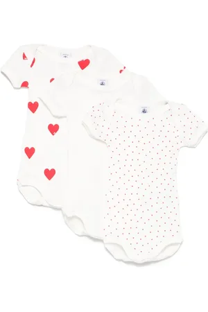 Petit Bateau Cotton bodies (pack of three)