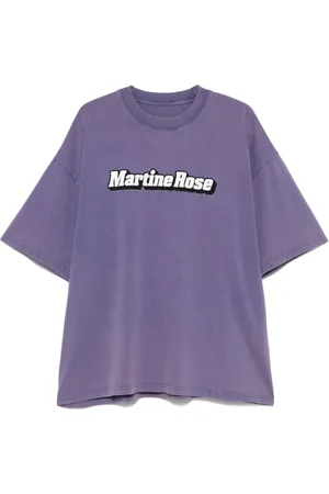 MARTINE ROSE Logo-print T-shirt