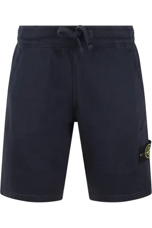 Stone Island |Shorts di , in jersey di cotone. - SS25 - Regular fit - Elastico e coulisse in vita - Tasche laterali - Badge logo removi...