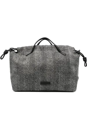 Fabiana Filippi Chevron-knit tote bag