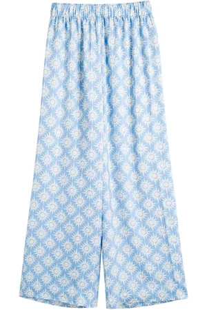 Chinti & Parker X Laura Whitmore printed trousers