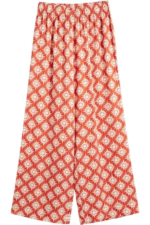 Chinti & Parker X Laura Whitmore printed trousers