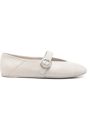 Salvatore Ferragamo Gancini ballet flats