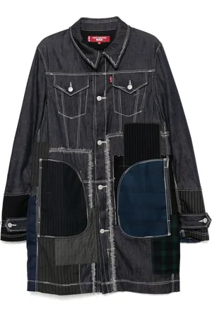 JUNYA WATANABE Selvedge patchwork coat