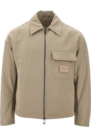 Emporio Armani Logo-appliqué jacket