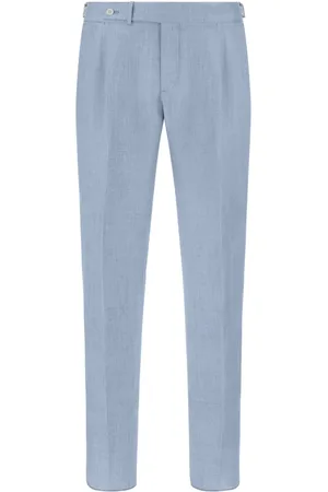 Boggi Milano Linen tailored trousers