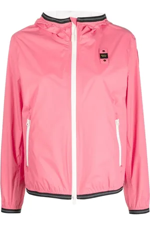 Blauer Logo-patch bomber jacket
