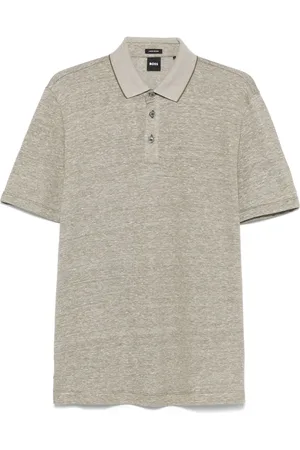 HUGO BOSS Mélange polo shirt