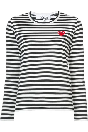 Comme des Garçons Striped long sleeved T-shirt