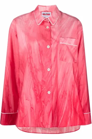 F.R.S For Restless Sleepers Pipe-trim pajama shirt