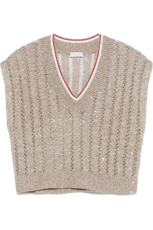 Brunello Cucinelli Ribbed T-shirt