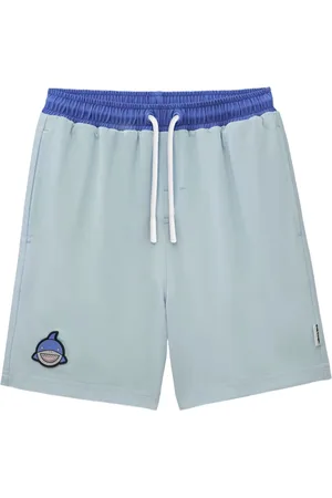 Roarsome Logo-patch swim shorts