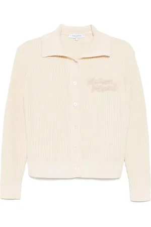 Maison Kitsuné Logo-patch cardigan